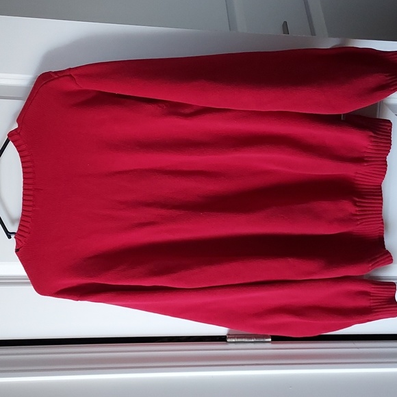 Izod mens long sleeve sweater red large - Picture 11 of 13